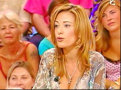 Spanish TV host knows how to attract attentions